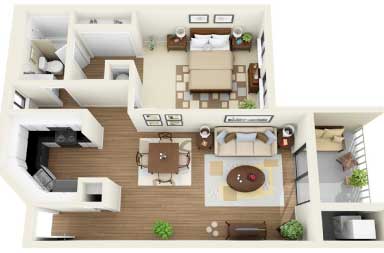 jasa desain interior apartemen