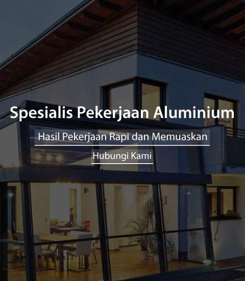 jual kusen aluminium