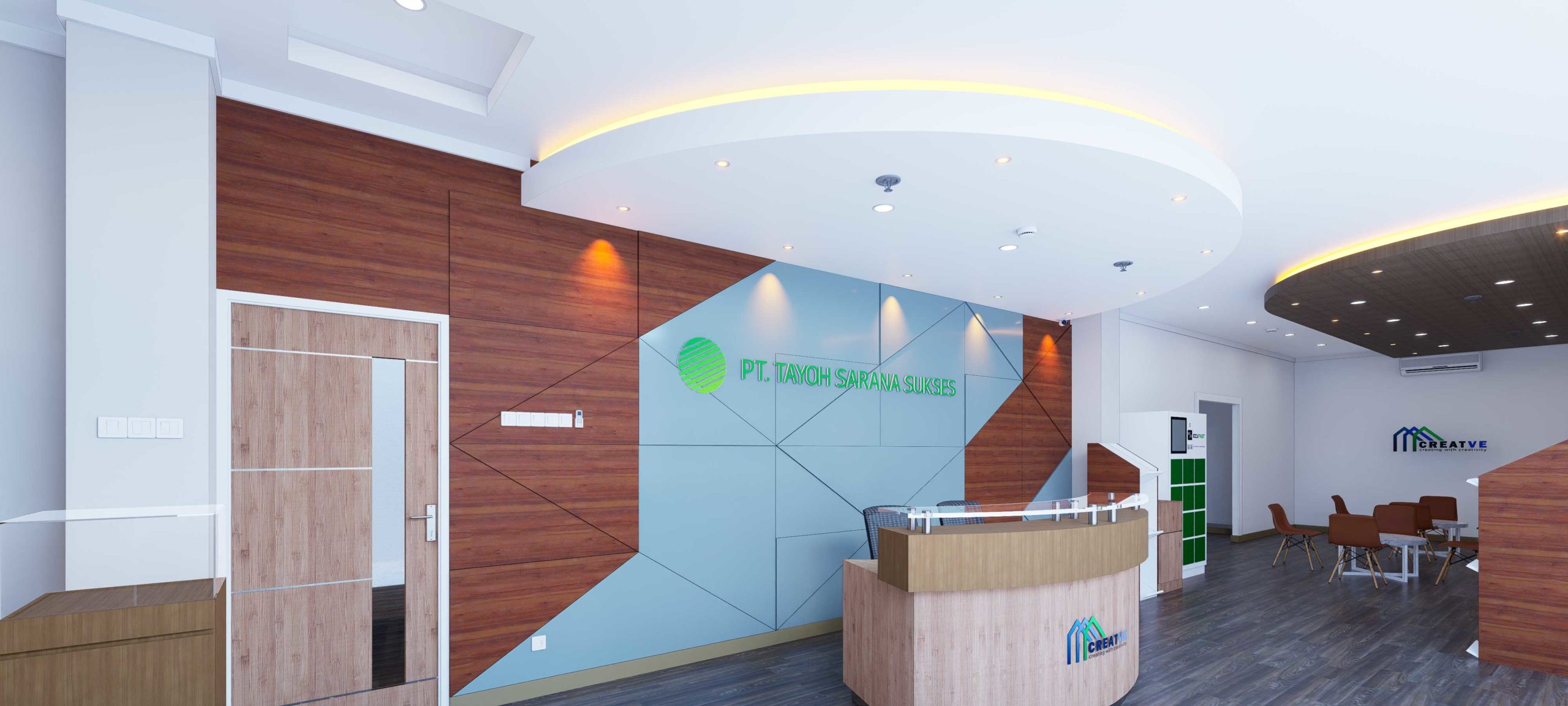 tayoh render receptionist