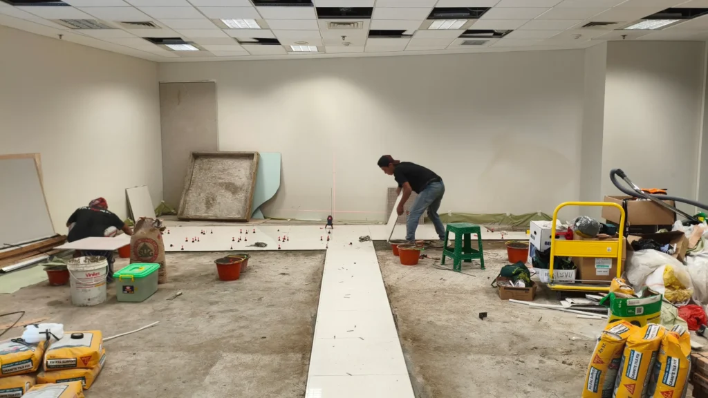 Pekerjaan Lantai pekerjaan lantai