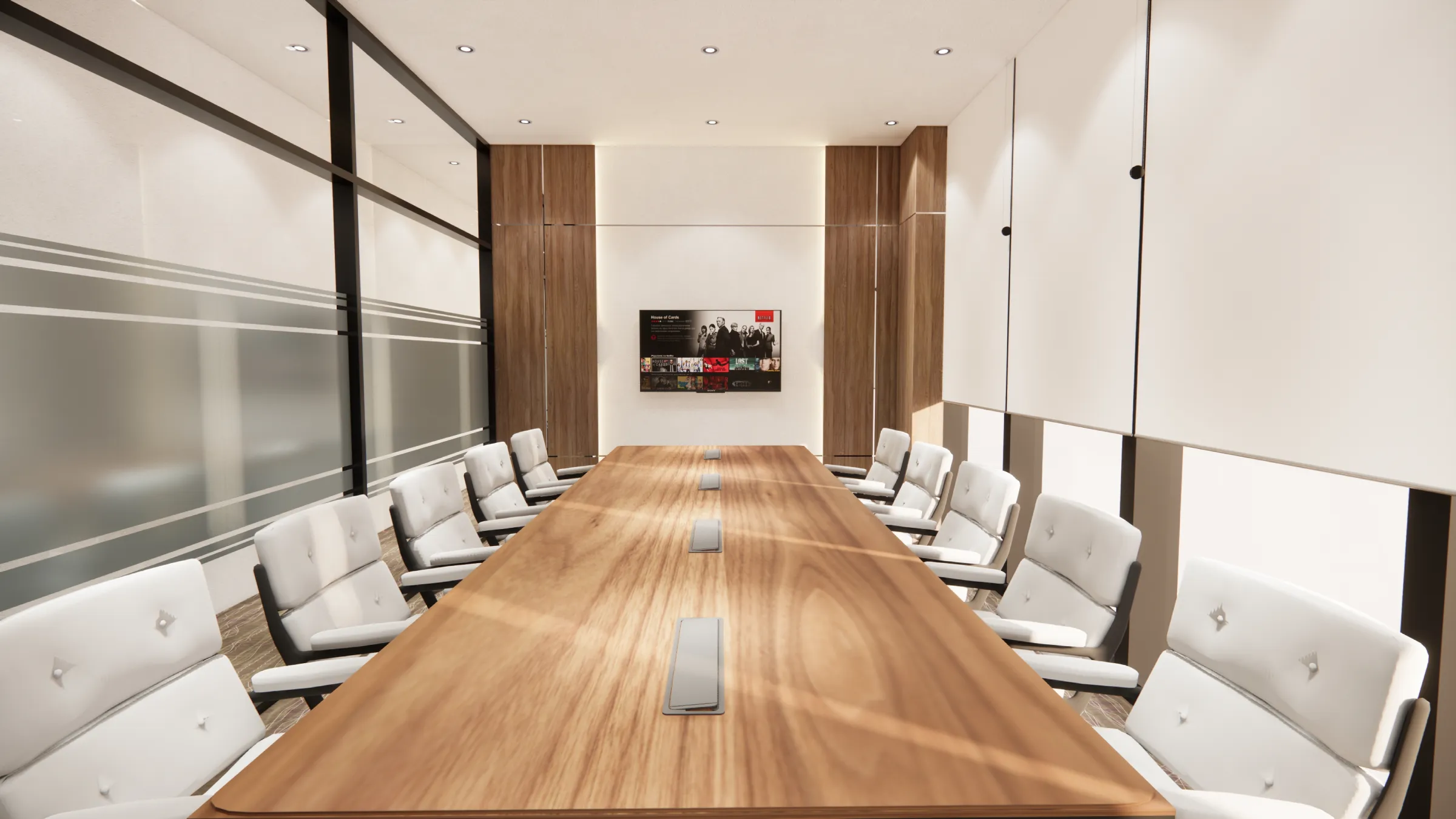 Desain perencanaan interior ruang meeting Singapore Airlines Desain interior ruang meeting Singapore Airlines
