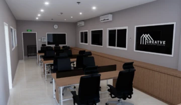 Desain interior ruang kerja staf PT Tayoh Sarana Sukses Bekasi